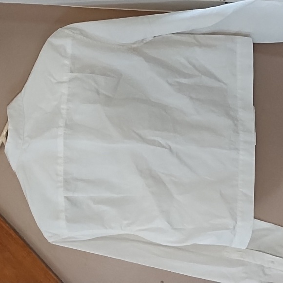 Rag & Bone 100% Cotton Boxy Button Up Collared Blouse, Size 6 - Picture 8 of 10